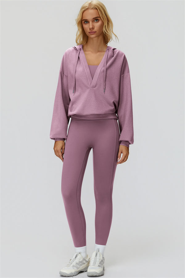 The Fyra V-Neck Hoodie