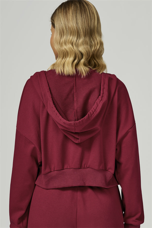 The FlexFit Crop Hoodie