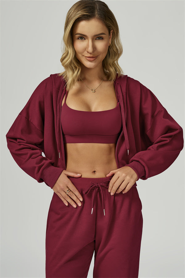 The FlexFit Crop Hoodie