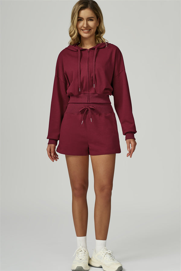 The FlexFit Crop Hoodie