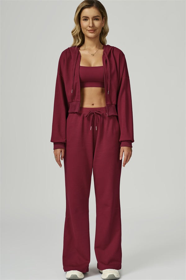 The FlexFit Crop Hoodie