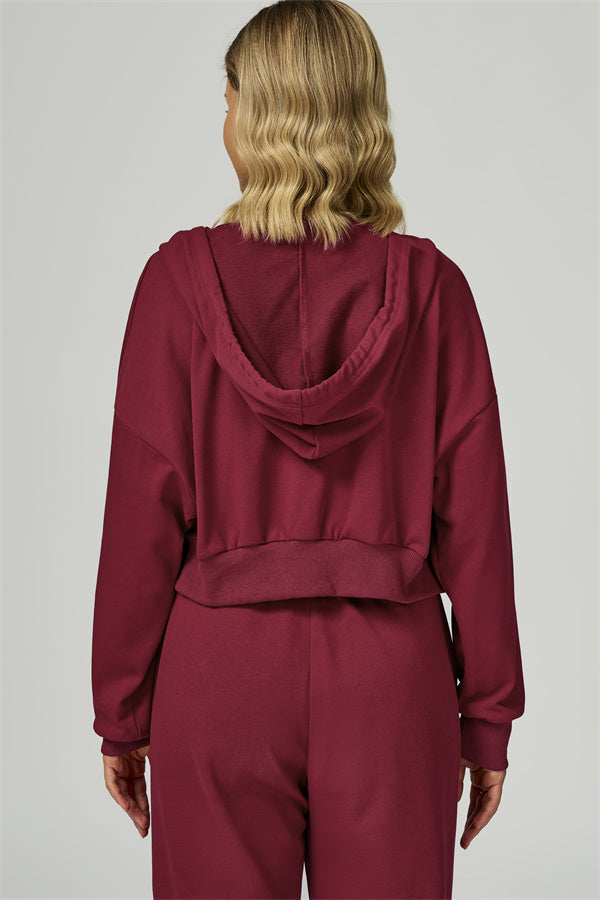The FlexFit Crop Hoodie