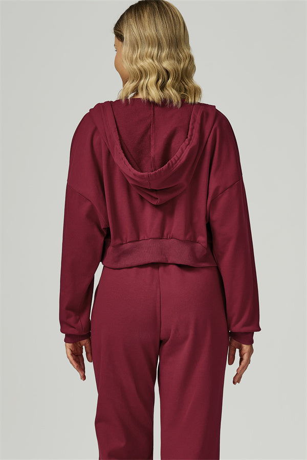 The FlexFit Crop Hoodie