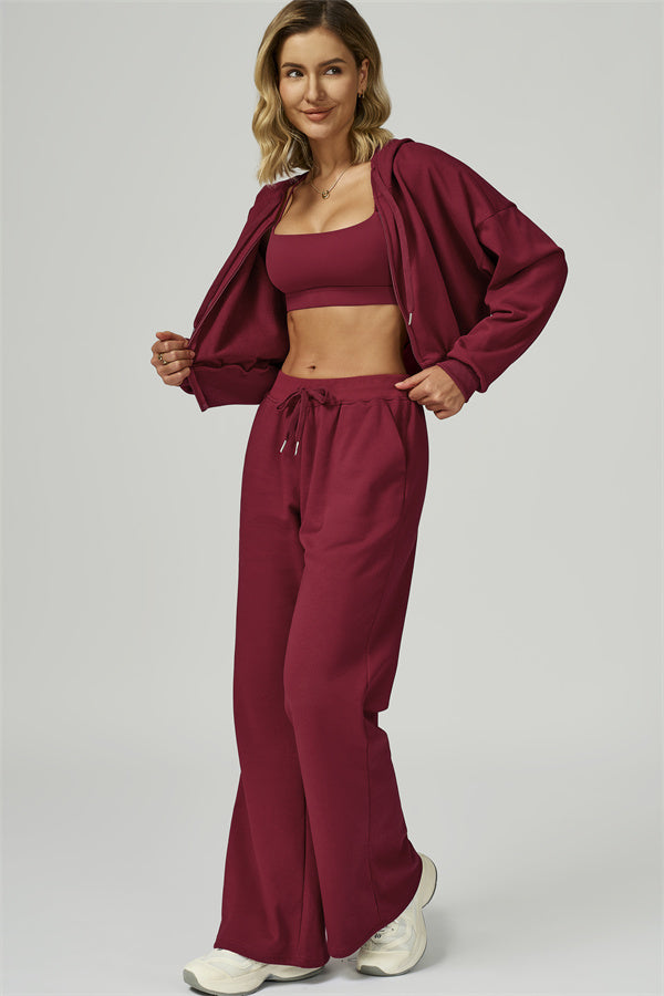 The FlexFit Crop Hoodie