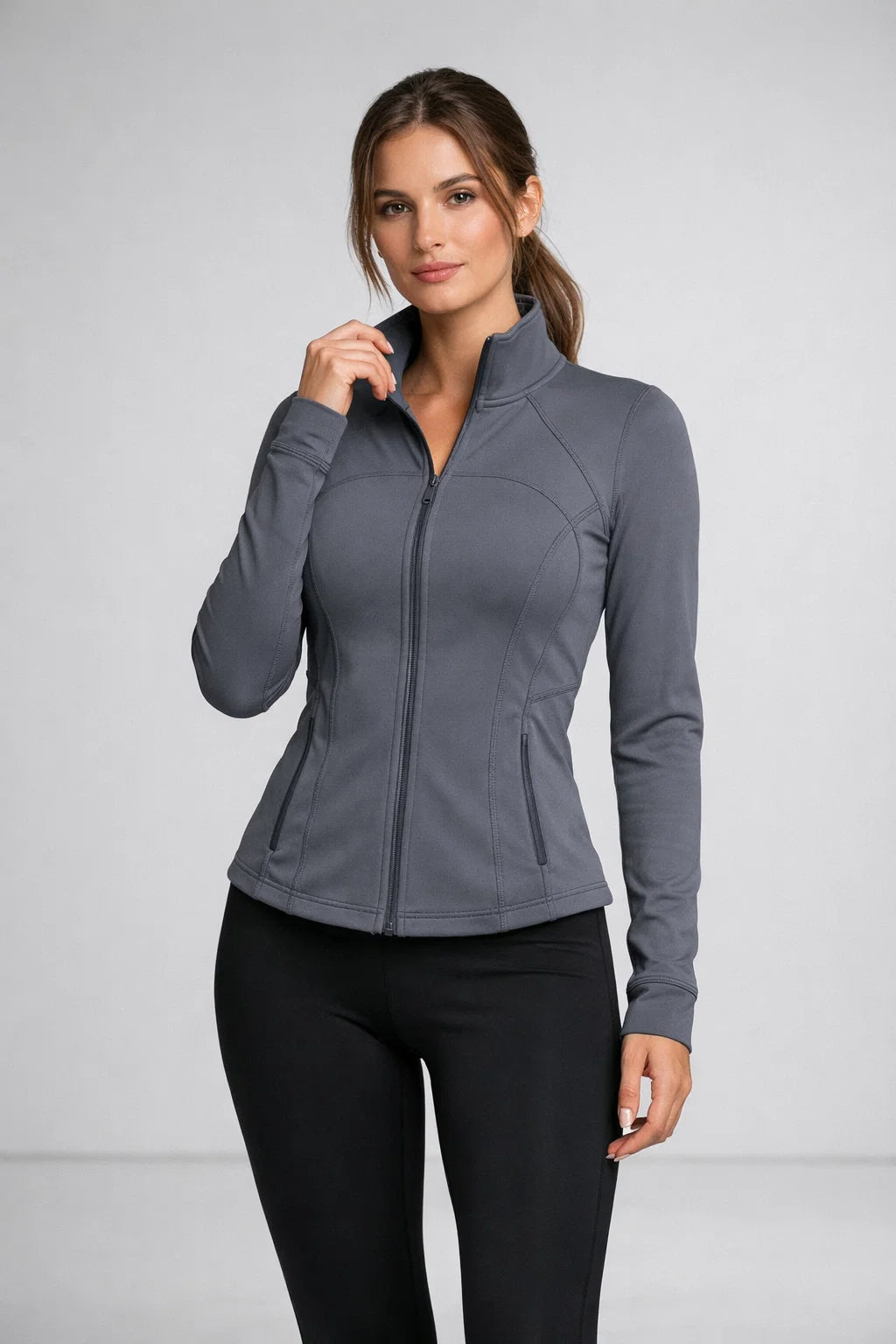 SculptFit Performance Zip Jacket